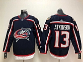 Blue Jackets 13 Cam Atkinson Navy Blue Adidas Stitched Jersey,baseball caps,new era cap wholesale,wholesale hats